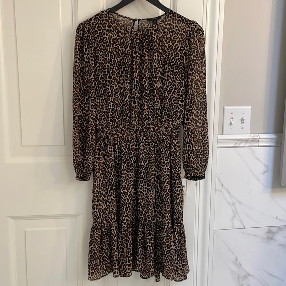 Like new J. Crew leopard dress!
